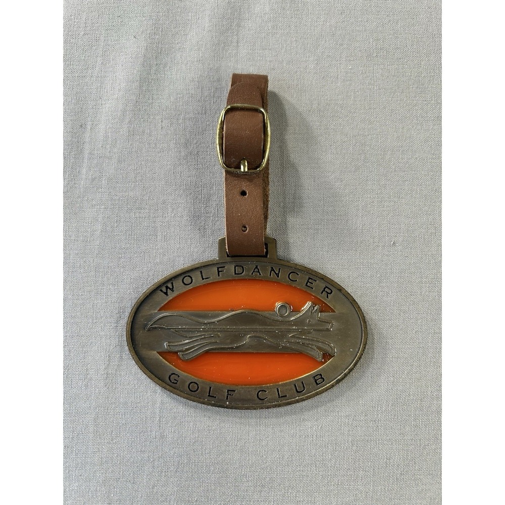 Wolfdancer Golf Club Hyatt Regency Lost Pines Resort in Texas 3" Golf Bag Tag